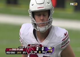 Chad Ryland's 32-yard FG opens scoring in Cardinals-Vikings Week 13 game