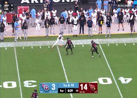 Ward-Ridley connection ends in 25-yard gain for Titans