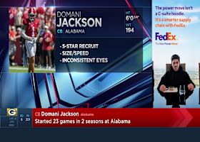 Packers select Domani Jackson with No. 201 pick in 2026 draft