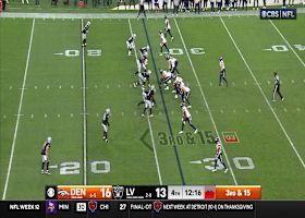 Moehrig delivers Raiders' third batted-down pass vs. Nix on the day