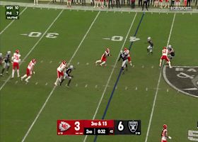 Jalen Royals' first catch as a Chief occurs in Week 18 of his rookie season