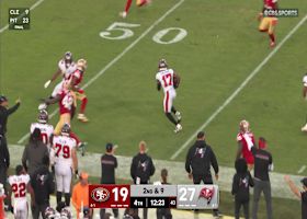 Sterling Shepard burns the 49ers down the sideline for speedy 36-yard pickup