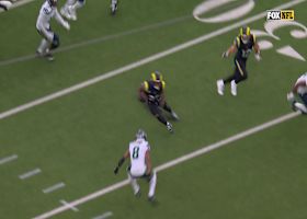 Kyren William's fourth-and-one cutback collects 34 yards and red zone access for Rams