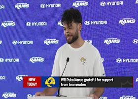 Puka Nacua talks to media about offseason rehab stint | 'The Insiders'