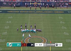 Jason Sanders' 56-yard FG ties MIA-CHI at 24-24