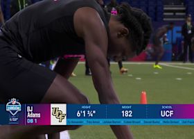 BJ Adams runs official 4.53-second 40-yard dash at 2025 combine