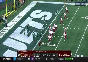 Chris Rodriguez Jr. walks cuts Jets lead to seven on goal line TD