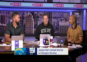 'GMFB' reacts to Giants QB Jaxson Dart starting on Sunday vs. Chargers