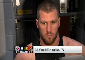 T.J. Watt recaps loss to Browns in Week 12