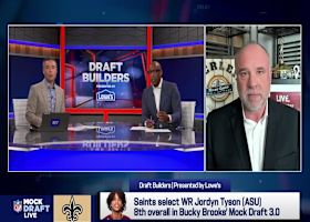 Jordyn Tyson provides versatile WR option for Saints at No. 8 | Draft Builders presented by Lowe's
