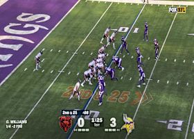 Rome Odunze gains 24 yards on second-and-25 on play after recovering key fumble