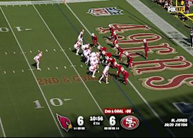 Mac Jones' TD pass to Kyle Juszczyk gives 49ers a 12-6 lead vs. Cards