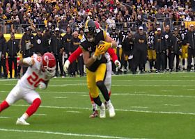 Pat Freiermuth's best catches from his 60-yard game vs. Chiefs on Christmas Day | Week 17