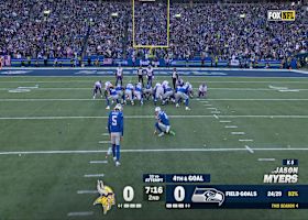 Jason Myers' 33-yard FG opens the scoring vs. Vikings