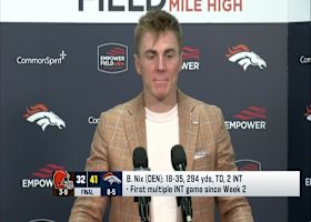 Bo Nix on first MNF win: We are playing with 'confidence' now