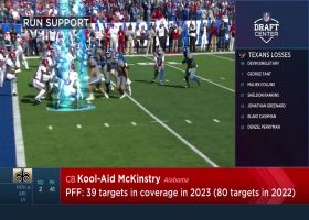 Brooks, Zierlein compare Kool-Aid McKinstry to Joey Porter Jr. | 'NFL Draft Center'