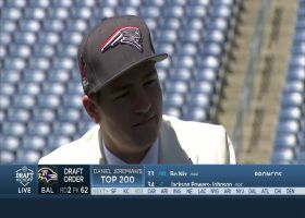 QB Drake Maye on opportunity of playing for Patriots, HC Jerod Mayo