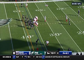 Dane Belton outflanks Eagles on fake-punt run