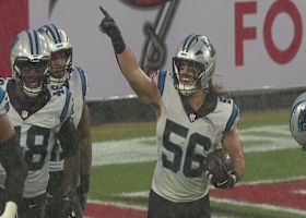 Christian Rozeboom's first INT as a Panther places Carolina inside red zone vs. Bucs