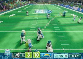 Sulley shows Wazowski who's the all-time scare leader with a frightening INT