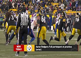 Aaron Rodgers (wrist) a full participant in practice Friday | 'The Insiders'