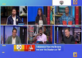 Takeaways from Browns Week 12 'TNF' win vs. Steelers | 'GMFB'