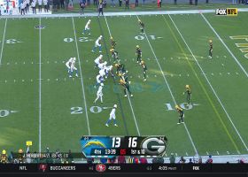 Parham enters Beast Mode on 14-yard catch to get Chargers inside 5-yard line