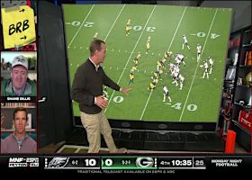 Peyton breaks down the DeVonta Smith and Jalen Hurts connection for a TD | 'ManningCast'