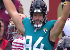 Lawrence-Long connection extends Jags lead for a 4-yard TD vs. Niners