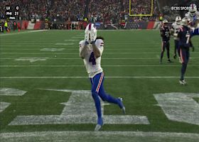 Cook slips through the middle on 11-yard rushing TD strike