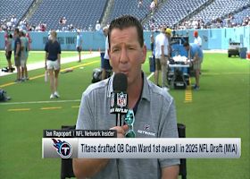 Rapoport on Cam Ward so far at Titans camp: 'This guy is the truth' | 'Back Together Weekend'