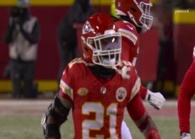 Mike Edwards snags Tua's errant pass for first Chiefs INT of Super Wild Card Weekend