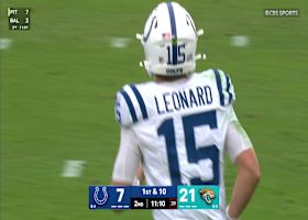 Jump-pass alert! Riley Leonard recaptures his basketball days on 29-yard floater to Pierce