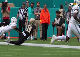 Devaughn Vele hauls in incredible sideline grab from Shough