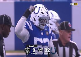 Colts defense stonewalls Ashton Jeanty to force a turnover on downs