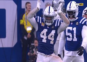 Zaire Franklin sacks Geno Smith for 14-yard loss in red zone