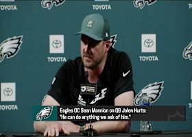 Eagles OC Sean Mannion describes working with QB Jalen Hurts