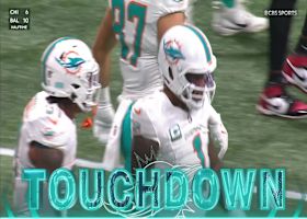 Tua's second TD pass of the game is a 9-yard laser