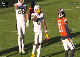 Love-Golden 18-yard connection ends in red zone access