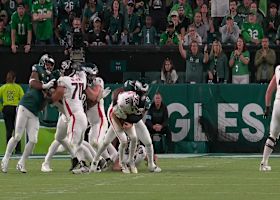 Milton Williams runs right through Cousins for crucial sack