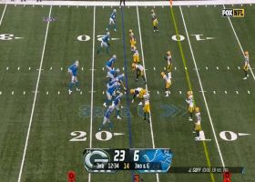 Holding penalty negates David Montgomery's would be 17-yard rushing TD