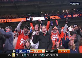 Marvin Mims electrifies Mile High crowd with 60-yard punt return