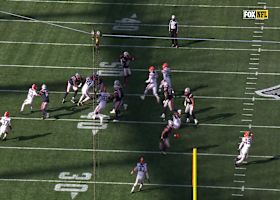 Trick-play alert! Maye's lateral to Stevenson goes back to Maye for 19-yard completion