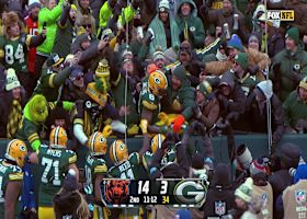 Jacobs breaks Hornung's Packers record by scoring rush TD in eighth-straight game