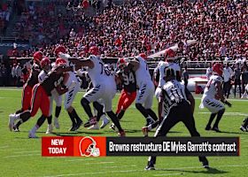 Pelissero: Browns restructure DE Myles Garret's contract | 'The Insiders'