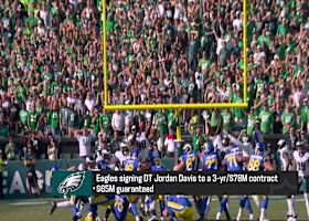 Eagles signing DT Jordan Davis to 3-year, $78M contract | 'The Insiders'