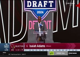 Cardinals select Isaiah Adams with No. 71 pick in 2024 draft