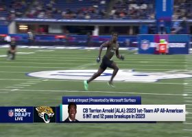 Jeremiah on Terrion Arnold: 'We all have him going to Jacksonville' | 'Mock Draft Live'