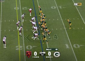 Josh Jacobs' bruising 10-yard run gives Green Bay a first down