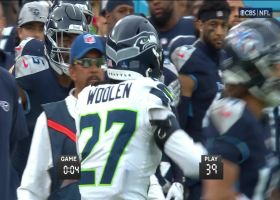 Riq Woolen stonewalls Dowell in bounds to clinch Seahawks victory